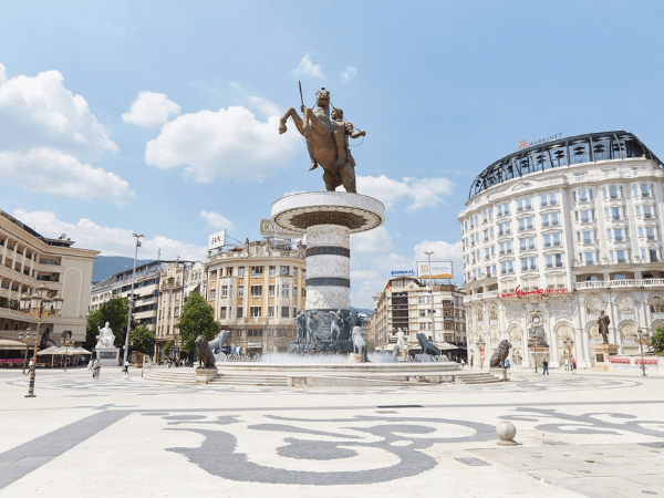 Macedonia Square Skopje